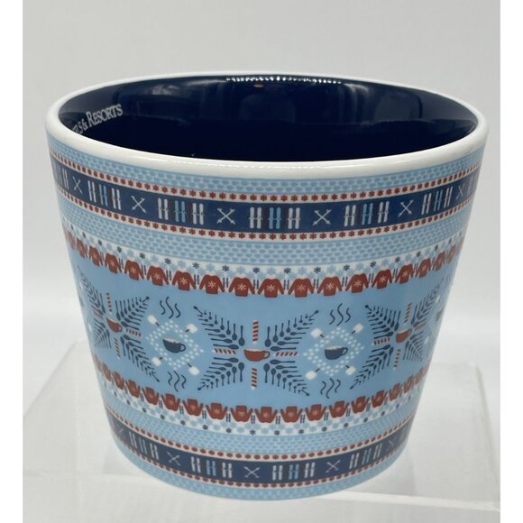 Omni Hotels & Resorts Set 2 Honey & Hank Coffee Tea Mugs Cups Fair Isle Pattern - Picture 6 of 10